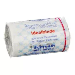 IDEALBINDE 8 cm med klemme, 1 stk