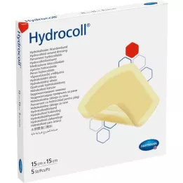 HYDROCOLL Wound Association 15x15 cm, 5 stk