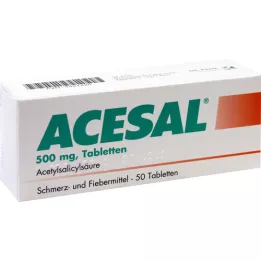 Essal 500 mg tabletter, 50 stk