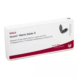 ISCUCIN abietis Styrke G Ampuller, 10X1 ml