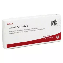 ISCUCIN pini Styrke B Ampuller, 10X1 ml