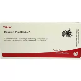 ISCUCIN pini Styrke D Ampuller, 10X1 ml