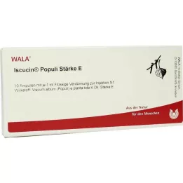 ISCUCIN populi Strength E ampuller, 10X1 ml