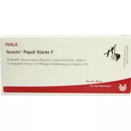 ISCUCIN populi Styrke F Ampuller, 10X1 ml
