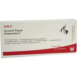 ISCUCIN populi potensserie II ampuller, 10X1 ml