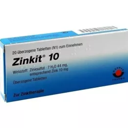ZINKIT 10 For store tabletter, 20 stk