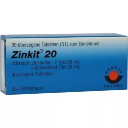 ZINKIT 20 For store tabletter, 20 stk