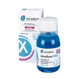 MIRADENT Munnvann mirafluor CHX 0,06 %, 100 ml