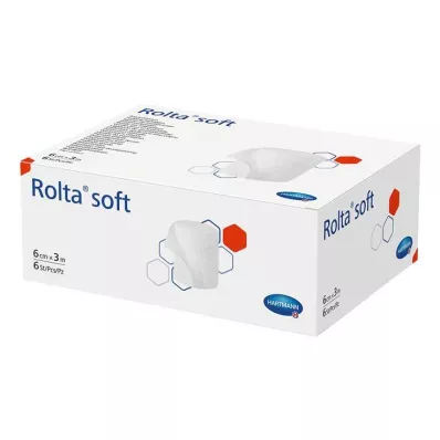 ROLTA myk syntetisk bomullsbandasje 10 cm x 3 m, 6 stk ROLTA myk syntetisk bomullsbandasje 10 cm x 3 m, 6 stk