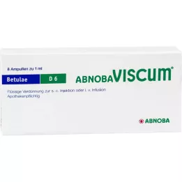 ABNOBAVISCUM Betulae D 6 ampuller, 8 stk