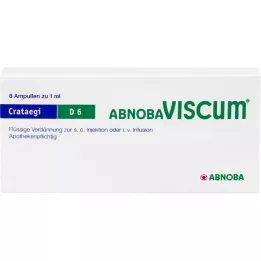 ABNOBAVISCUM Crataegi D 6 ampuller, 8 stk