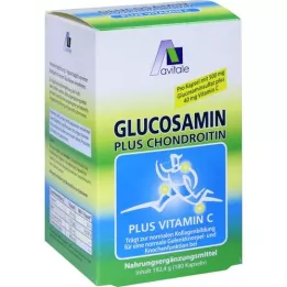 GLUCOSAMIN 500 mg+Chondroitin 400 mg kapsler, 180 stk