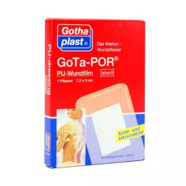 GOTA-POR Sårplaster 5x7,2 cm steril, 1 stk