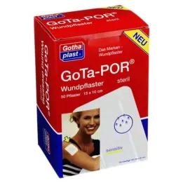 Gota-Por sårplaster steril 100x150 mm, 50 stk
