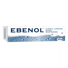 EBENOL 0,25 % fløte, 25 g