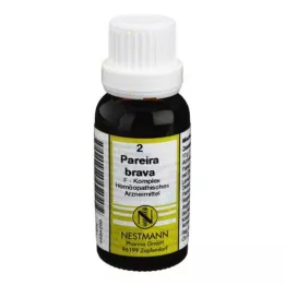 PAREIRA BRAVA F kompleks nr. 2 fortynning, 20 ml