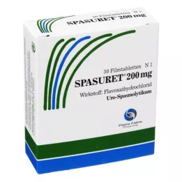 SPASURET 200 filmdrasjerte tabletter, 30 stk