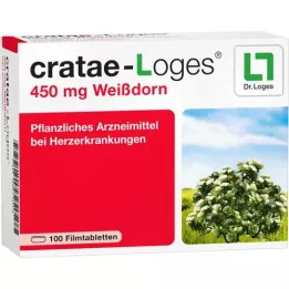 CRATAE-LOGES 450 mg filmdrasjerte tabletter, 100 stk