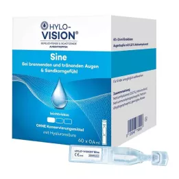 HYLO-VISION sinus enkelt nese pipetter, 60x0,4 ml