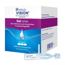 HYLO-VISION Gel sinus enkeltdosepipetter, 60X0,35 ml