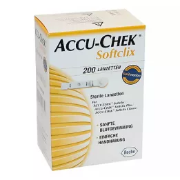 ACCU-CHEK Softclix lansetter, 200 stk