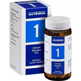BIOCHEMIE Orthim 1 Kalsium fluoratum D 12 tabl., 400 stk