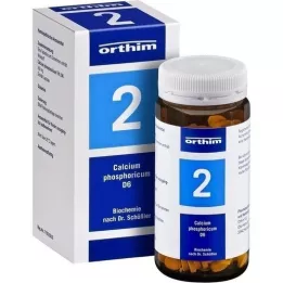 BIOCHEMIE Orthim 2 Kalsiumfosforicum D 6 Tabl., 400 stk