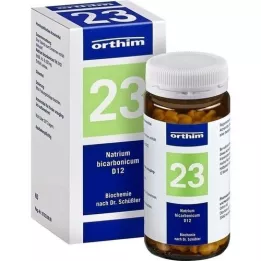 BIOCHEMIE Orthim 23 Natrium Bicarbonicum D 12 Tab., 400 stk