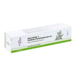 Biokjemi 3 Ferrum phosphoricum D6 krem (100 ml)
