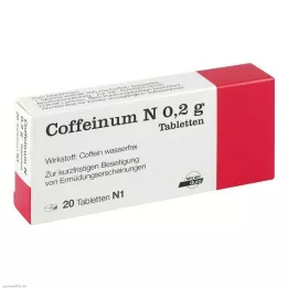 COFFEINUM N 0,2 g tabletter, 20 stk