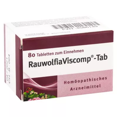 RAUWOLFIAVISCOMP TAB Tabletter, 80 stk RAUWOLFIAVISCOMP TAB Tabletter, 80 stk