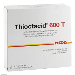 THIOCTACID 600 T Injeksjonsløsning, 10X24 ml
