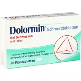 DOLORMIN Filmbelagte tabletter, 20 stk
