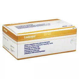 LEUKOPOR 2,5 cmx9,2 m, 12 stk