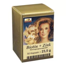 BIOTIN PLUS sinkhårkapsler, 50 stk