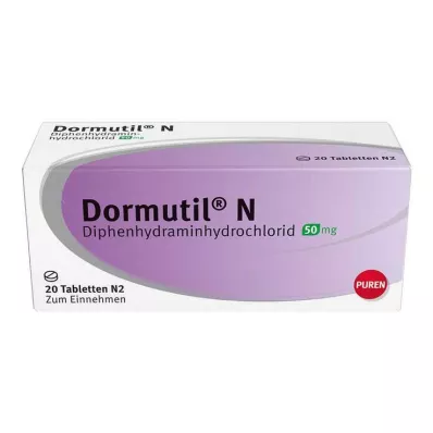 DORMUTIL N Tabletter, 20 stk