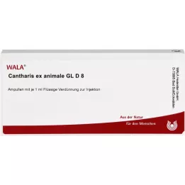 CANTHARIS EX animale GL D 8 ampuller, 10X1 ml