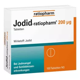 JODID-ratiopharm 200 μg tabletter, 100 stk