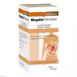 MEGALAC Almasilat Suspensjon, 250 ml