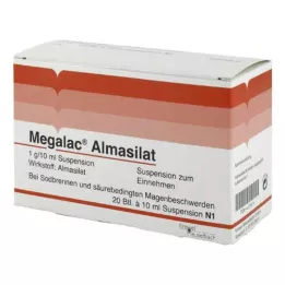 MEGALAC Almasilat Suspensjon, 20X10 ml