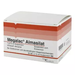 MEGALAC Almasilat Suspensjon, 50X10 ml