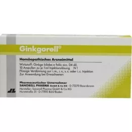 GINKGORELL ampules, 10x1 ml