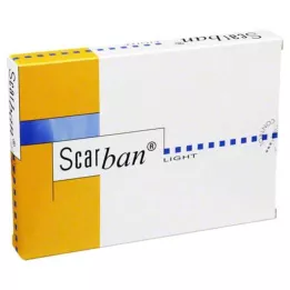 SCARBAN Lett silikondressing 5x7,5 cm, 2 stk