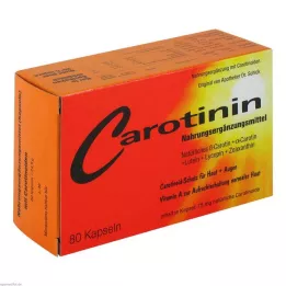 CAROTININ kapsler, 80 stk