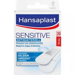 Hansaplast Medfølsomme striper, 20 stk