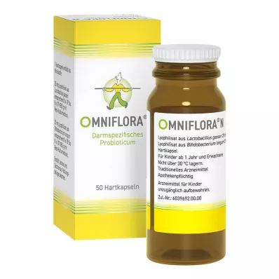 OMNIFLORA N harde kapsler, 50 stk