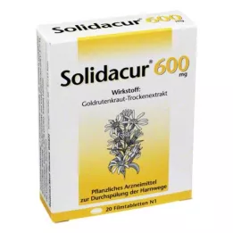 SOLIDACUR 600 mg filmdrasjerte tabletter, 20 stk