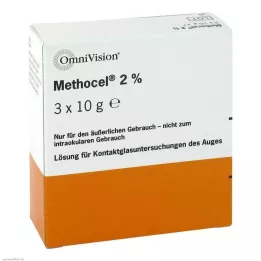 METHOCEL 2 % øyedråper, 3X10 g