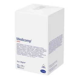 MEDICOMP Extra VliSskomp.unsteril 10x10 cm 6Lagig, 100 stk