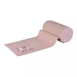 LANGZUGBINDE 12 cmx7 m med klips permanent elastisk hud, 8 stk